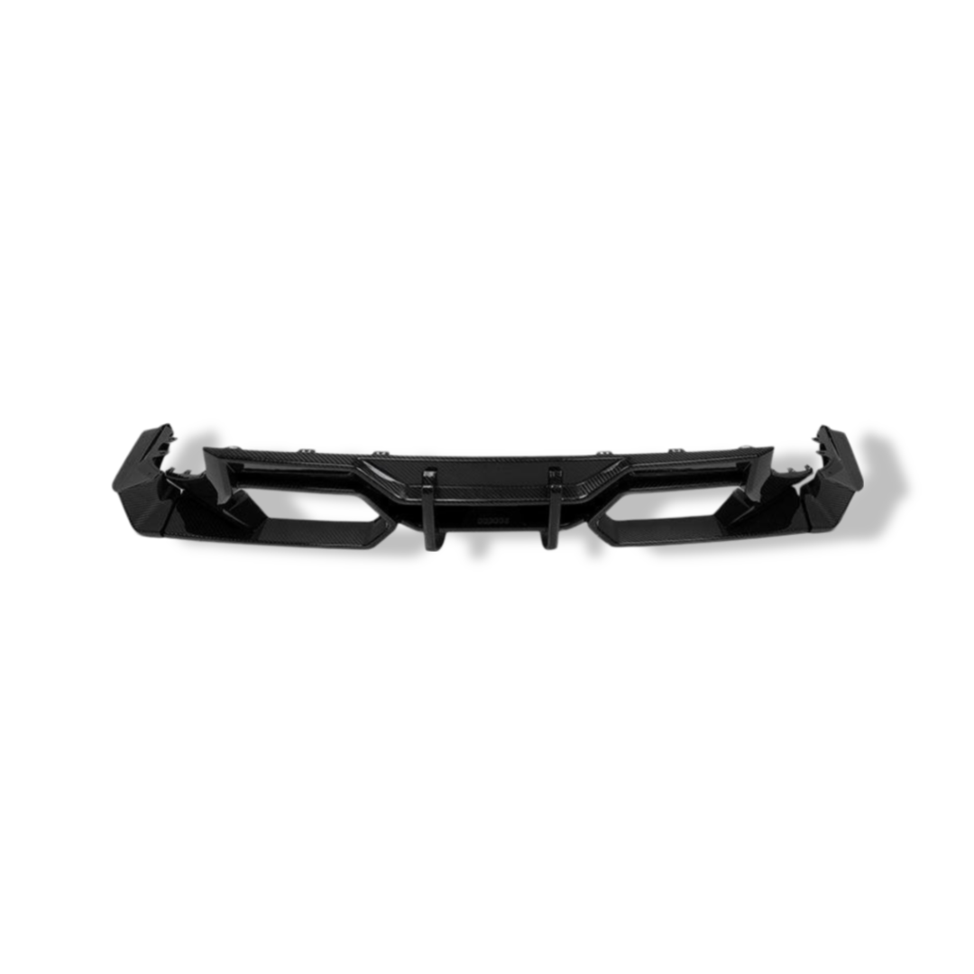 Carbon Fiber Rear Diffuser SQ Style - BMW G87 M2