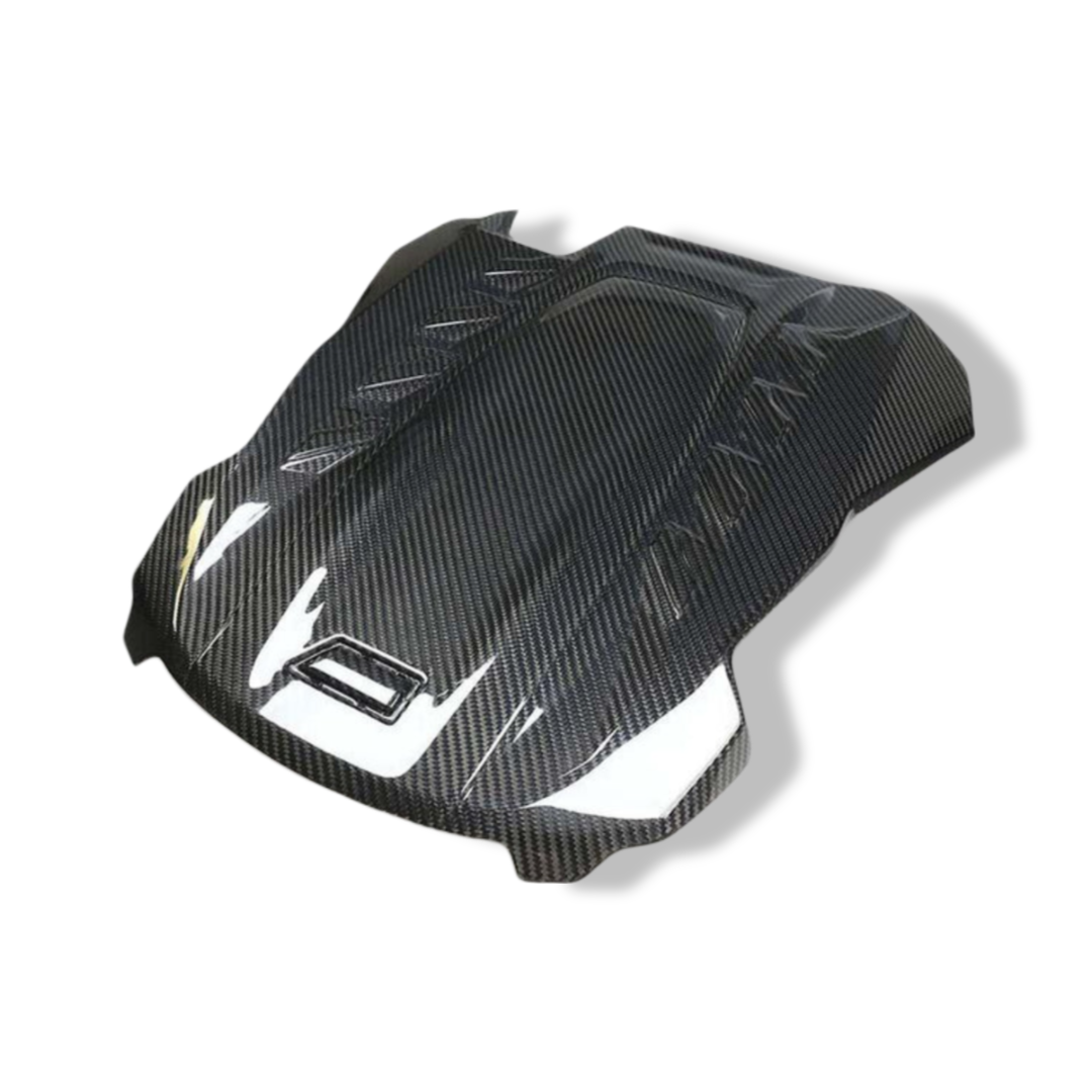 Carbon Fiber Front Engine Cover - BMW F95 X5M / BMW F96 X6M