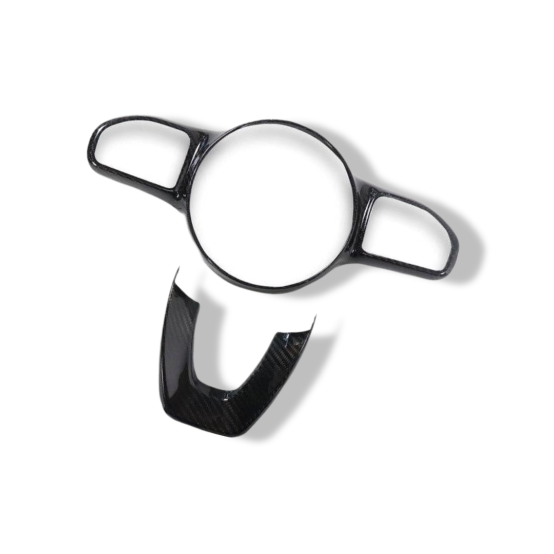Carbon Fiber Steering Wheel Trims - Mercedes Benz W177 A-Class / W118 CLA-Class