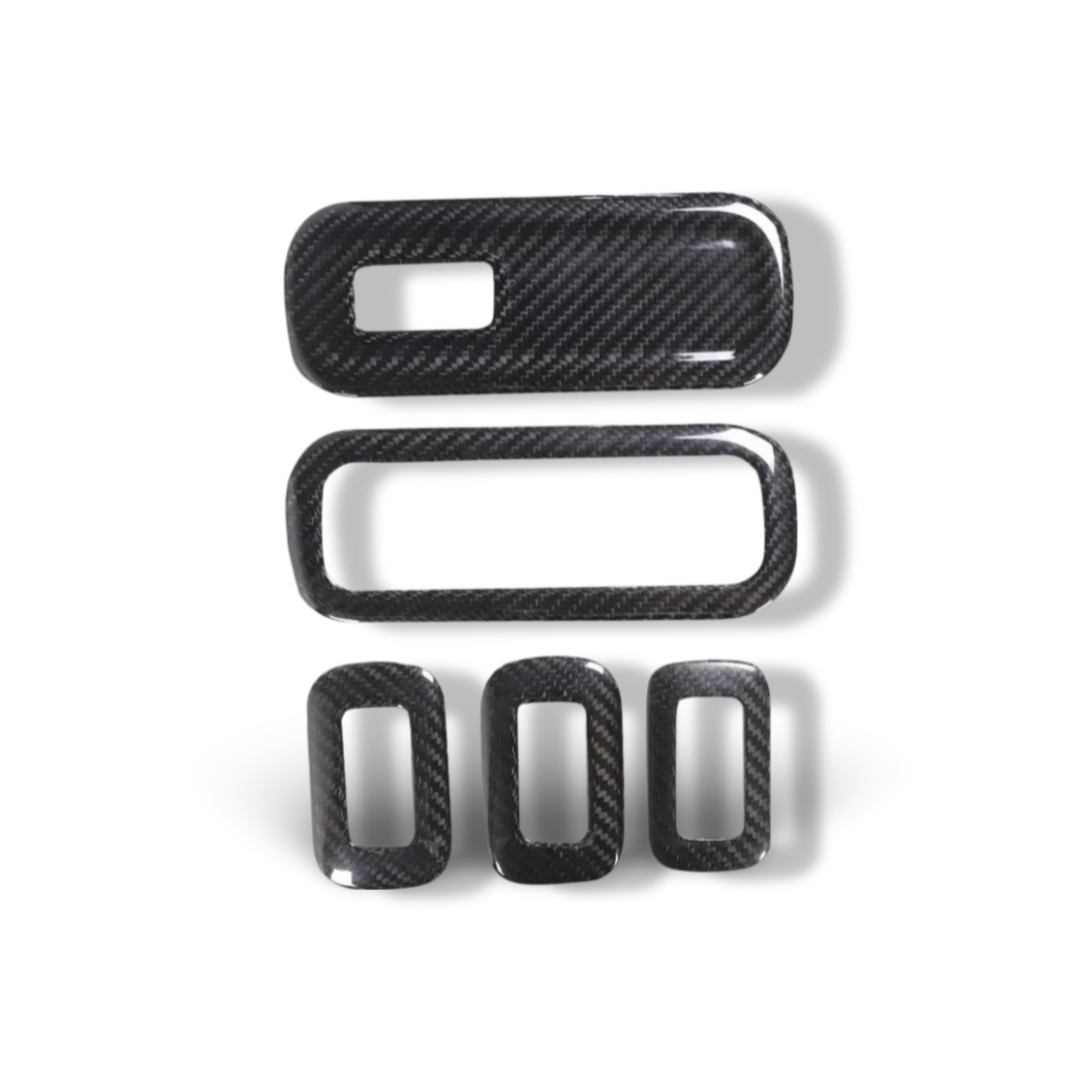 Mercedes Benz W177 A-Class & W118 CLA-Class Carbon Fiber Door Window Switch Covers