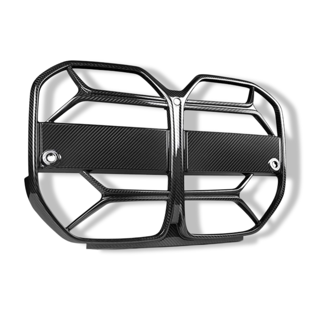 Carbon Fiber Front Grille CSL Style - BMW G26 4 Series