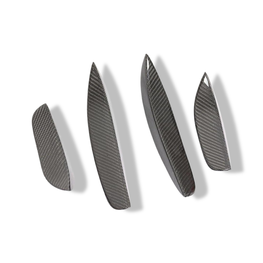 Carbon Fiber Front Canards BRS Style - Mercedes Benz W205 C63 AMG C-Class