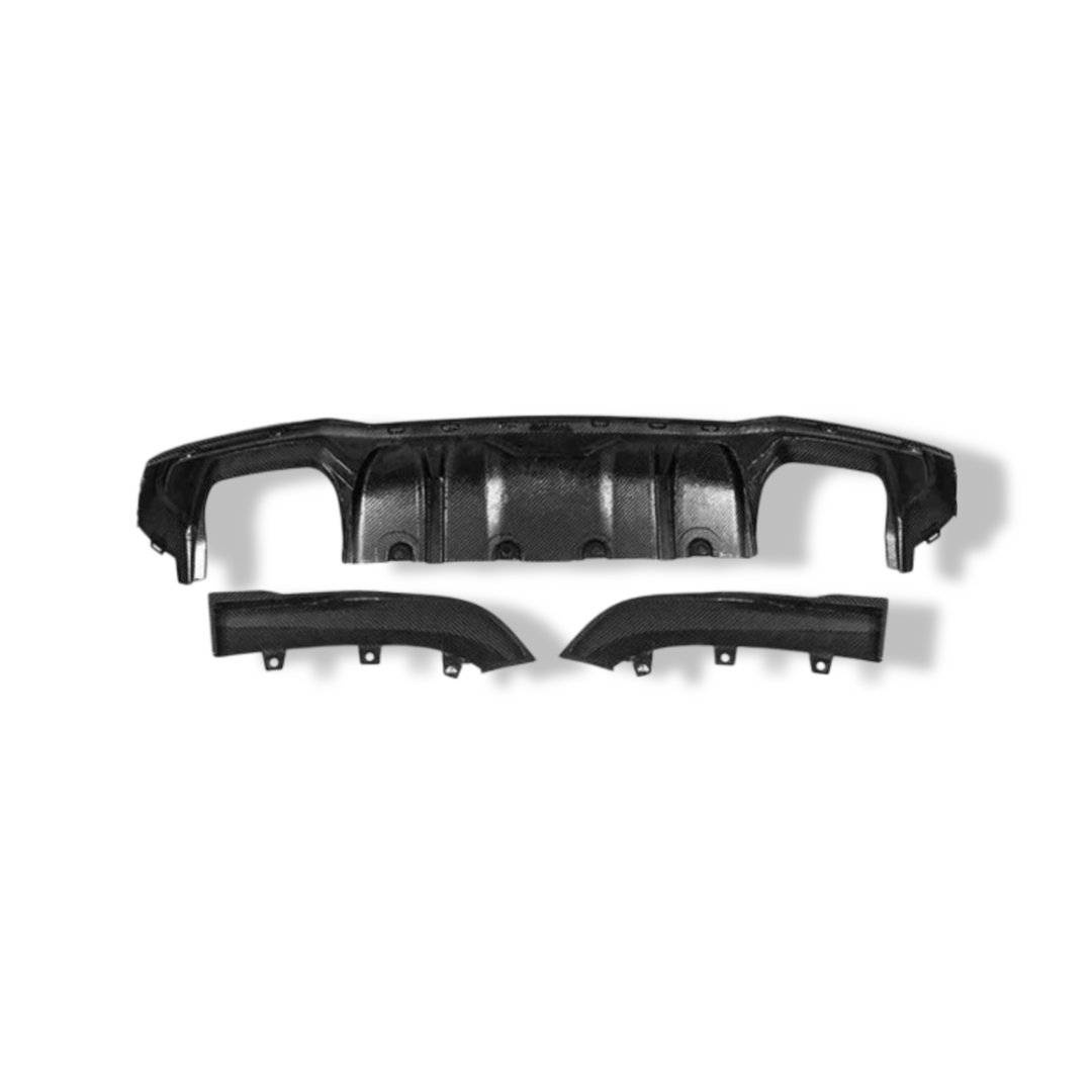 Carbon Fiber Rear Diffuser SQ Style  - BMW G22 / G23 4 Series