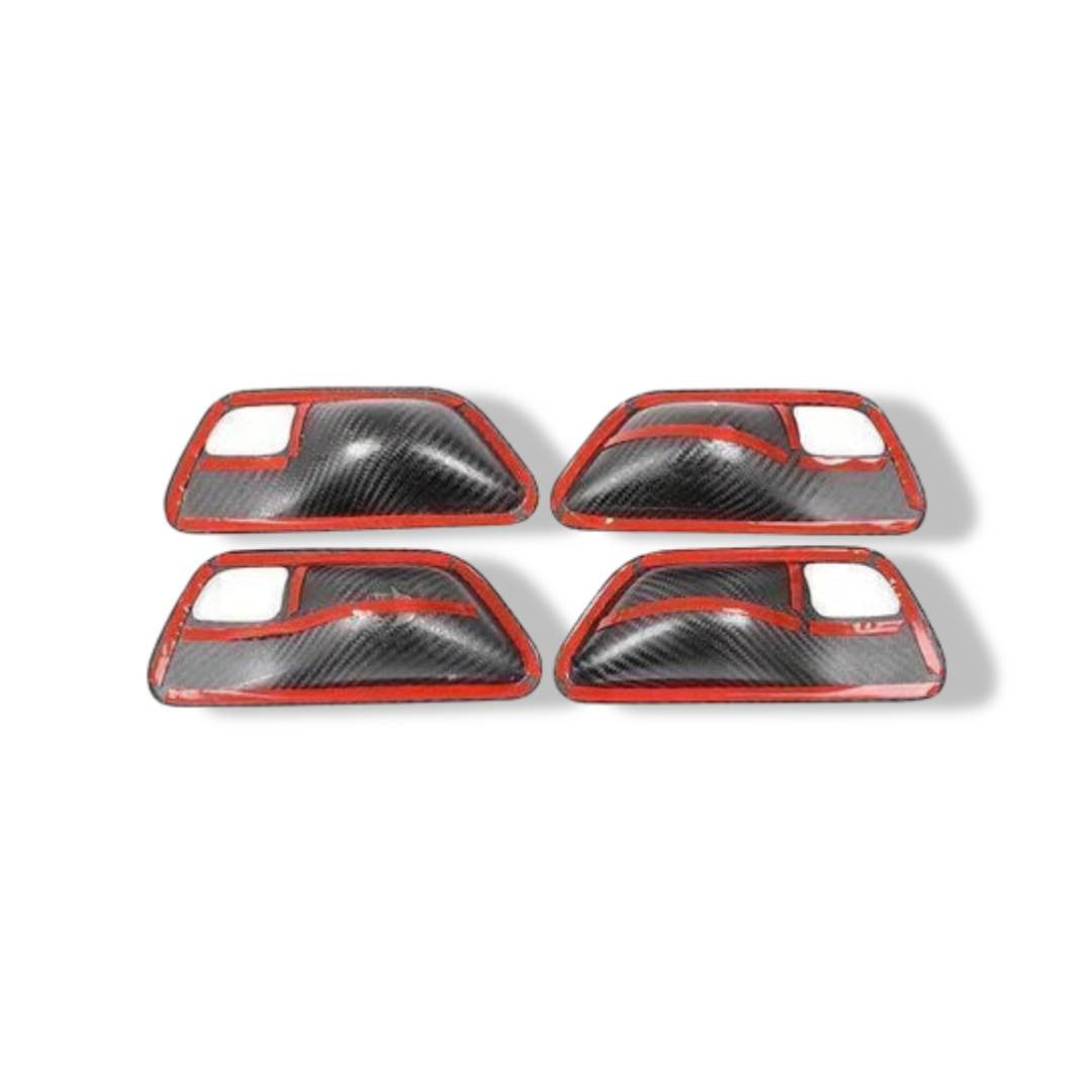 Carbon Fiber Interior Door Bowl Trim Set - BMW F Chassis