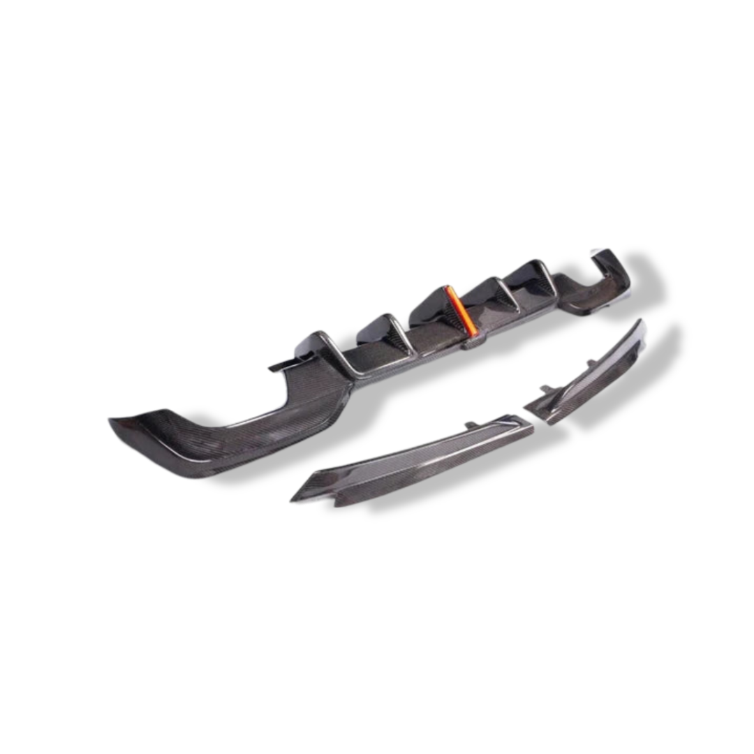 Carbon Fiber Rear Diffuser KB Style - BMW G20 M340i