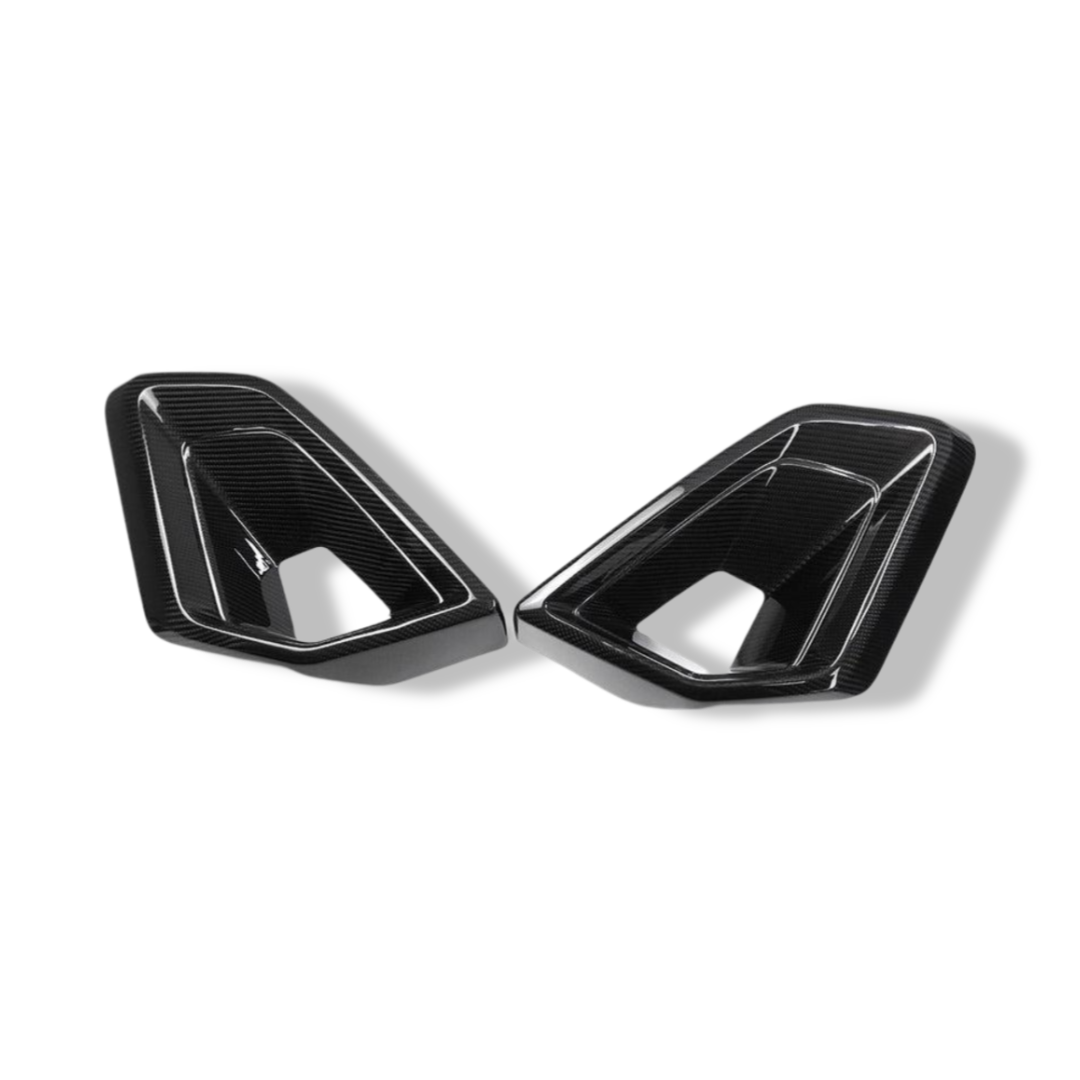 Carbon Fiber Front Bumper Air Vent Trim - BMW G05 X5 LCI