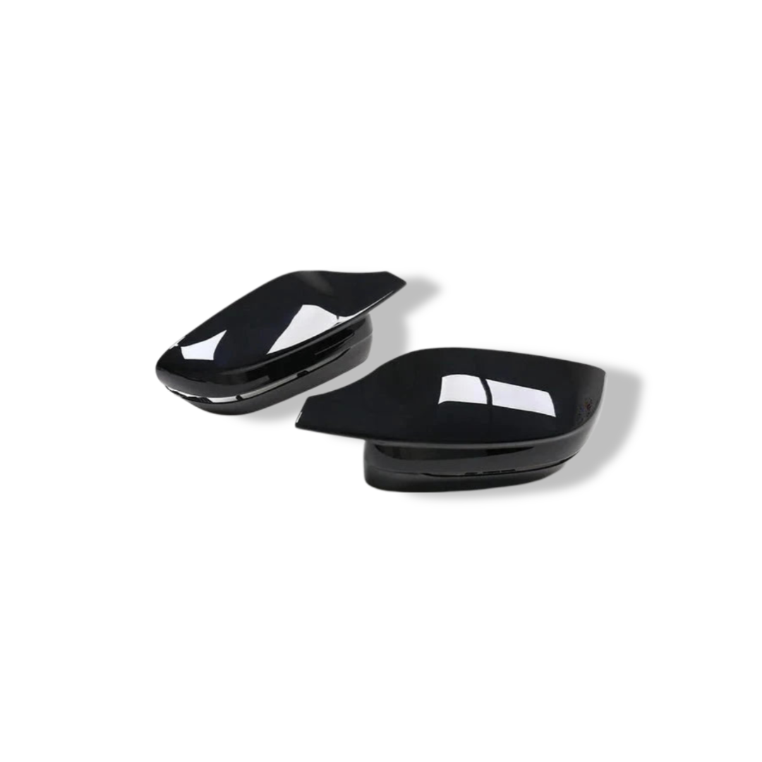 Gloss Black Mirror Cap Set M Style - BMW G Chassis