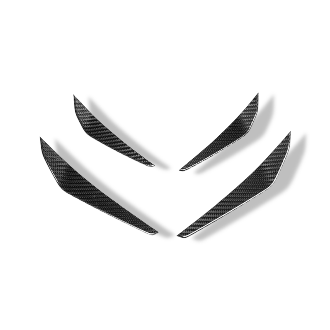 Carbon Fiber Front Canard Splitters MP Style - BMW G80 M3 / G82 M4 / G83 M4