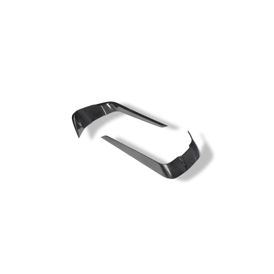 Carbon Fiber Front Upper Splitters - BMW G14 / G15 / G16 8 Series