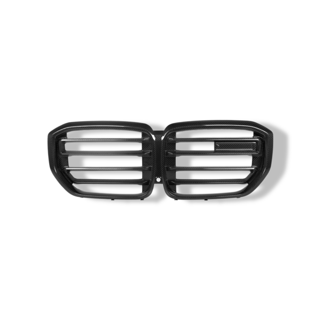 Carbon Fiber Front Grill X5M Style - BMW G05 X5 LCI