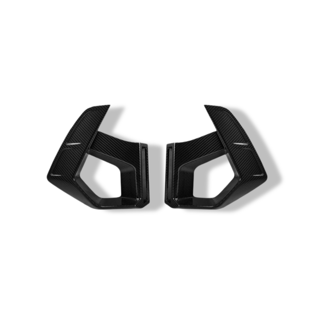 Carbon Fiber Front Air Ducts SQ Style - BMW F97 X3M LCI