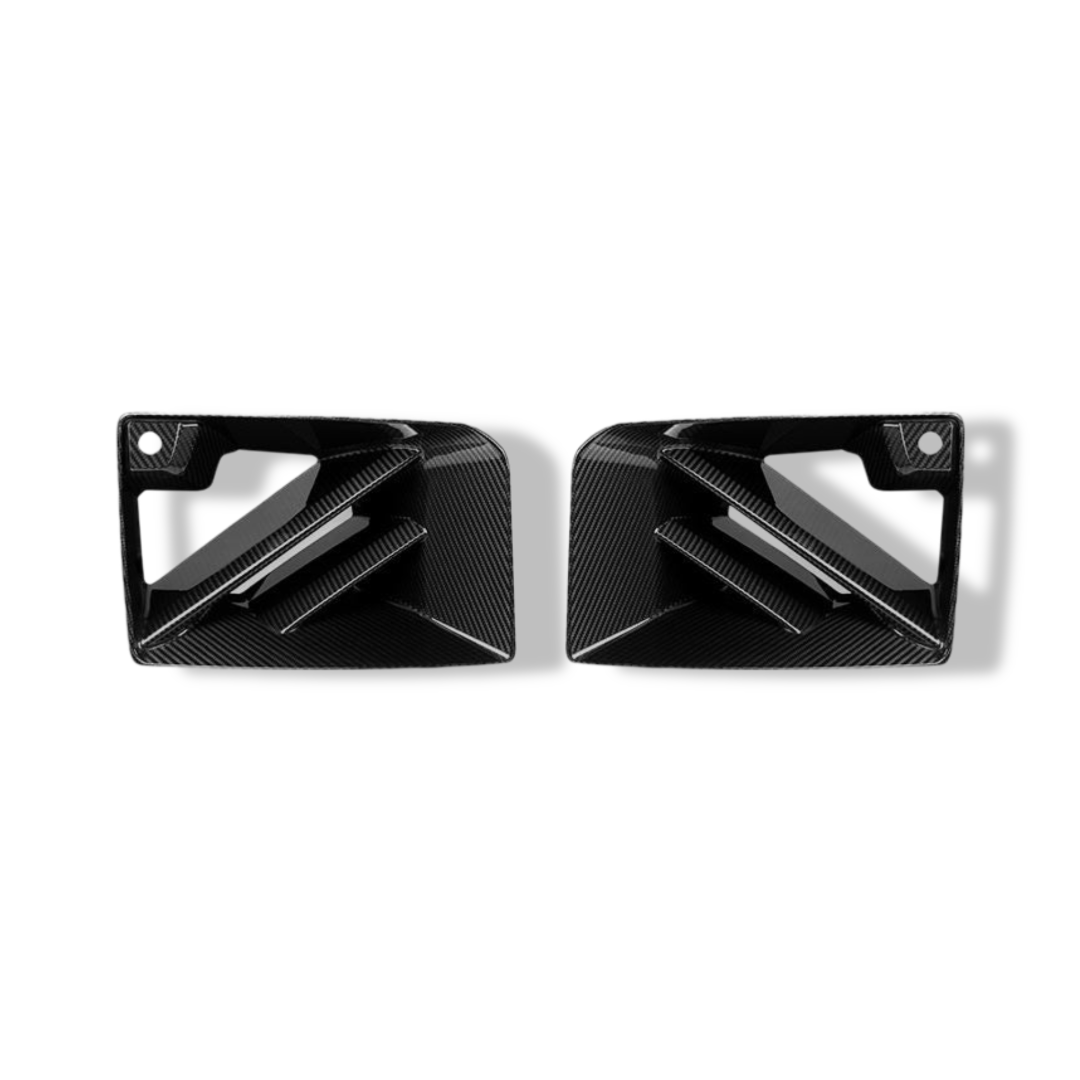Carbon Fiber Front Air Ducts SQ Style - BMW G87 M2
