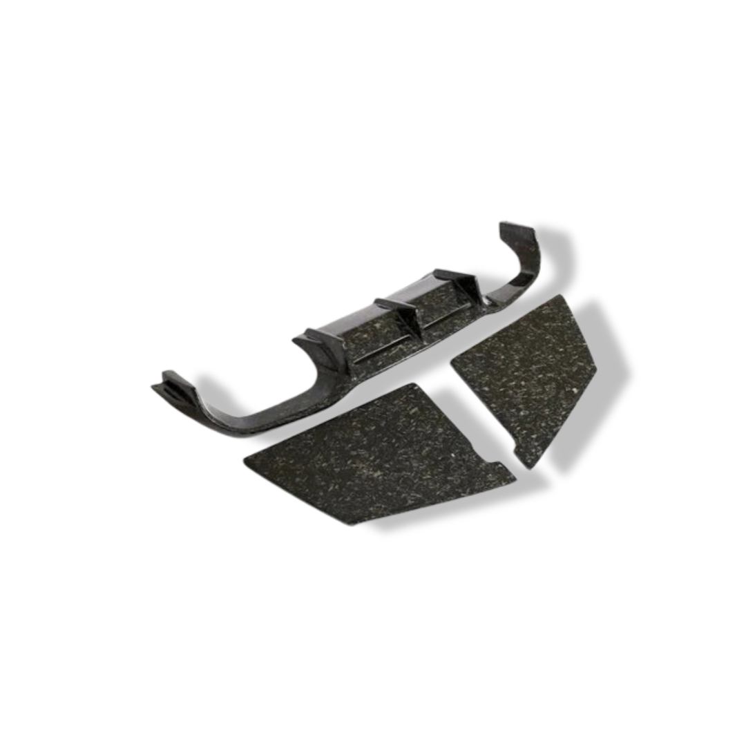 Forged Carbon Rear Diffuser MP Style - BMW F87 M2 / M2 Competition