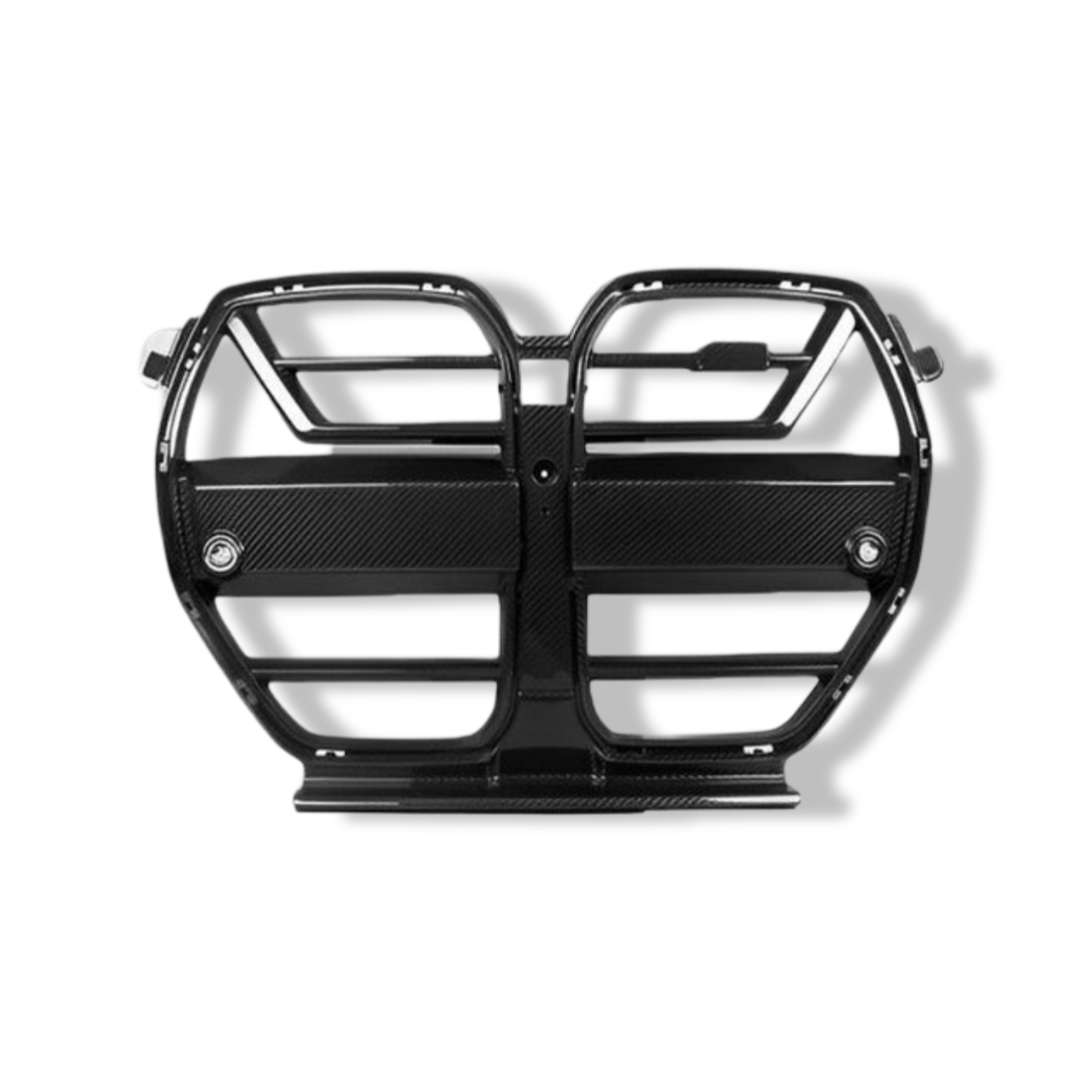 Carbon Fiber Front Grille SQ Style - BMW G80 M3 / G82 M4 /G83 M4