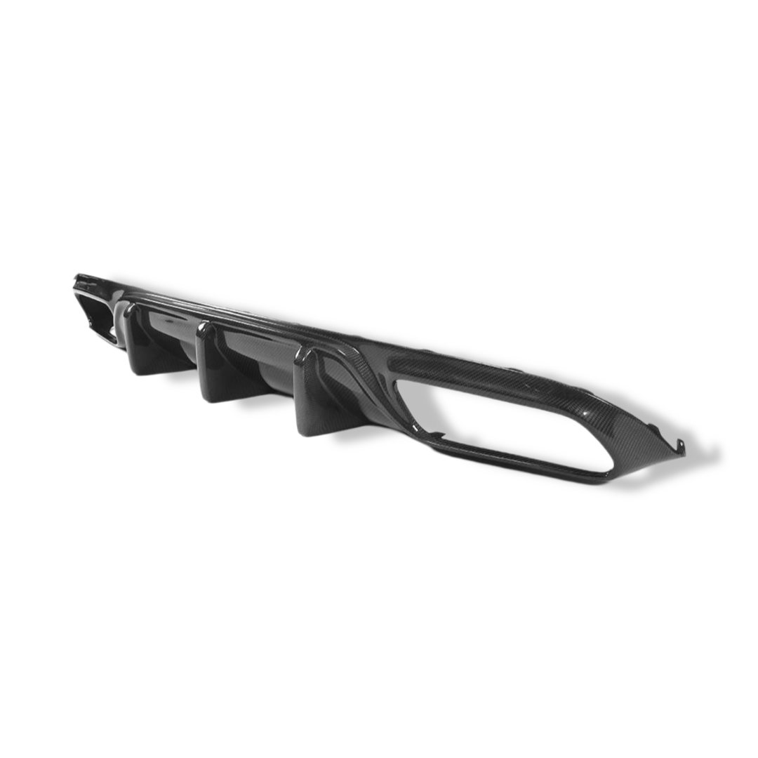 Carbon Fiber Rear Diffuser - Mercedes Benz W205 C63 AMG