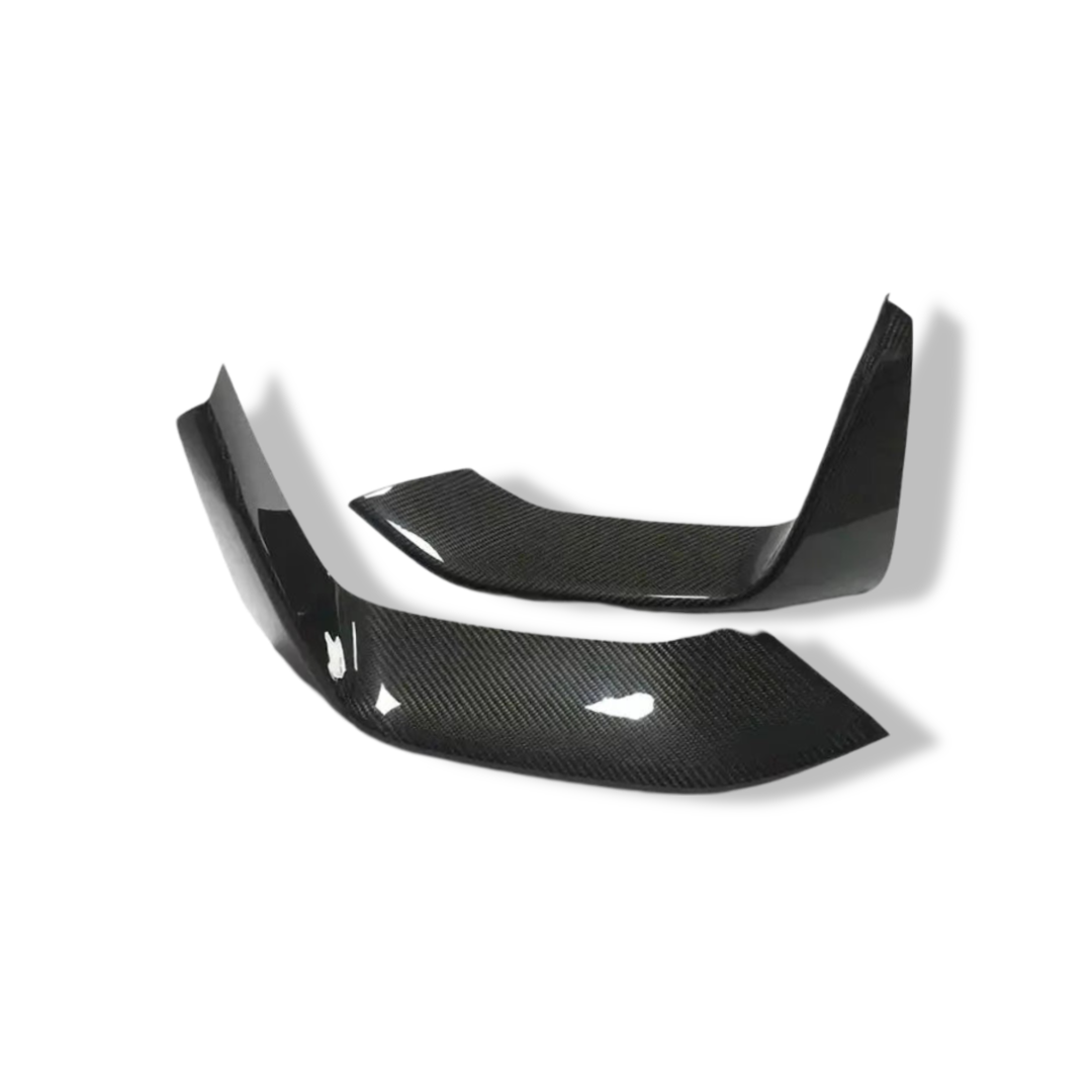 Carbon Fiber Front Bumper Lower Splitters - BMW F80 M3 / F82 M4 / F83 M4