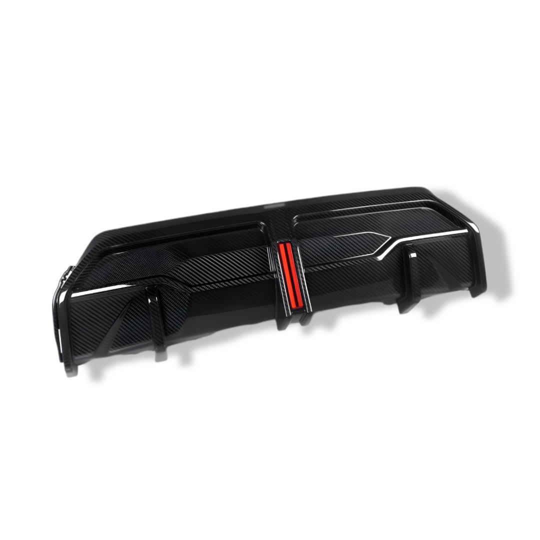 Carbon Fiber Rear Diffuser SQ Style - BMW G42 2 Series