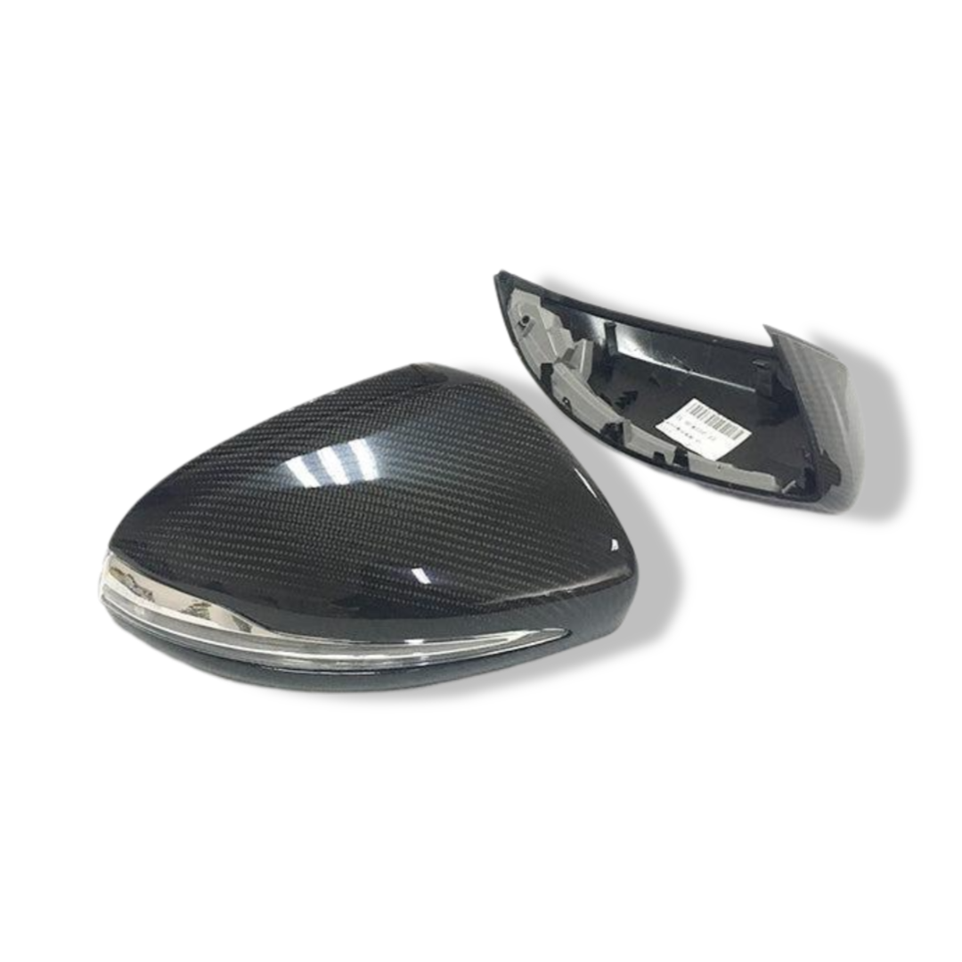 Carbon Fiber Mirror Cap Set - Mercedes Benz W205 C Class / W213 E Class / W222 S Class / X253 GLC