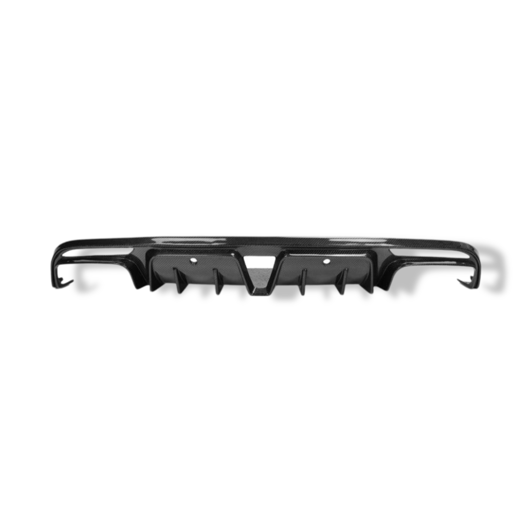 Carbon Fiber Rear Diffuser BRS Style - Mercedes Benz W205 C-Class