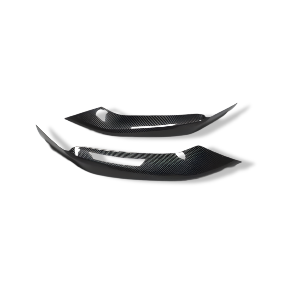 Carbon Fiber Front Low Splitters MP Style - BMW G30 5 Series
